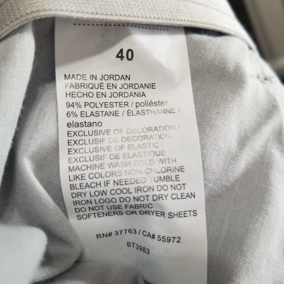 NWT Callaway Men's Stretch Cargo Shorts in Griffin Gray - Picture 9 of 10